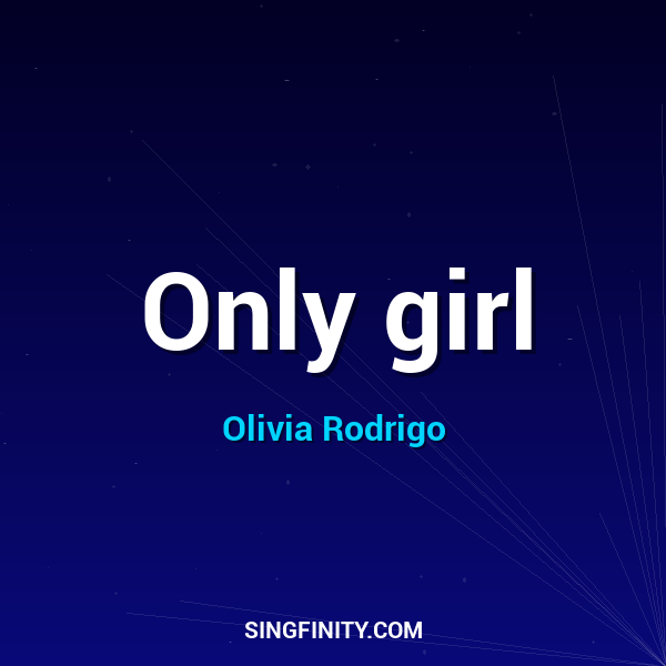 Only girl