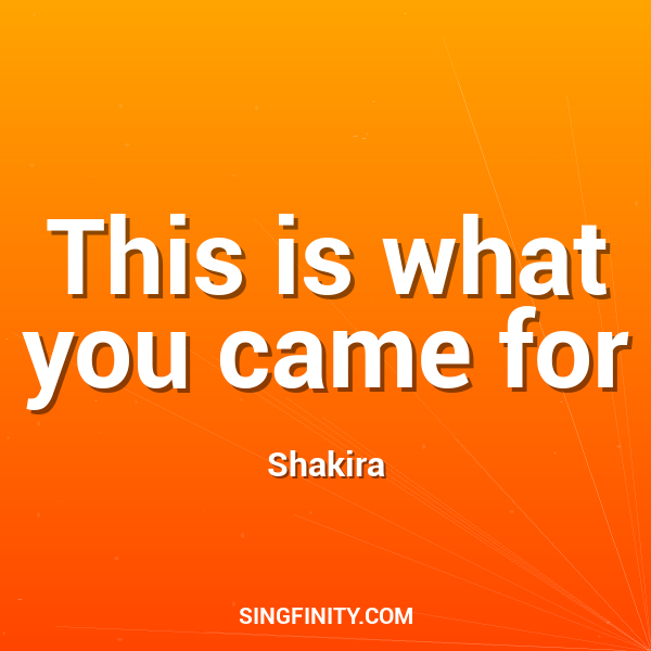 This is what you came for