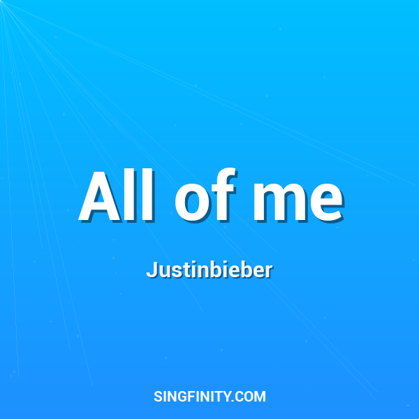 Artwork for All of me