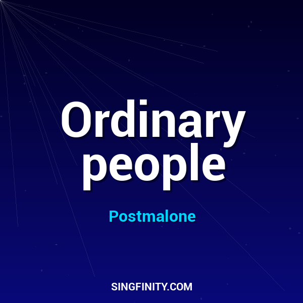 Ordinary people