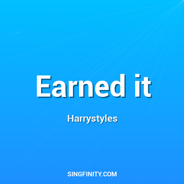 Artwork for Earned it