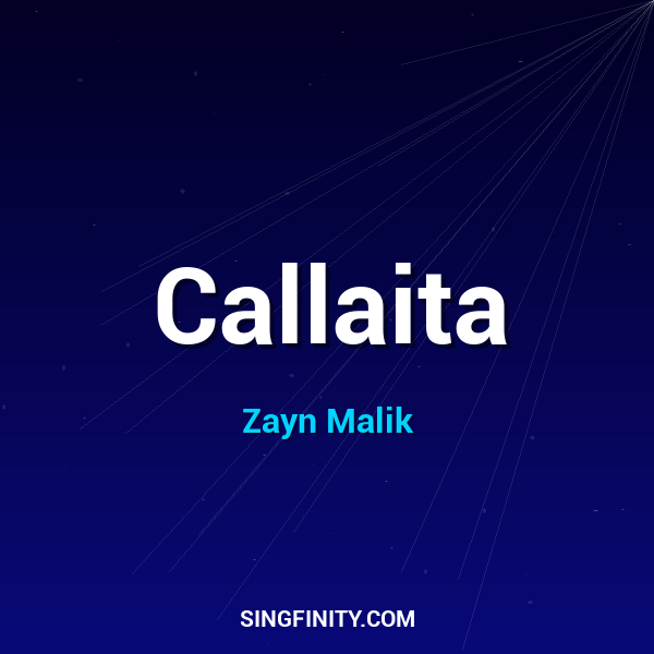 Artwork for Callaita