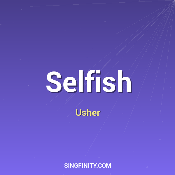 Artwork for Selfish