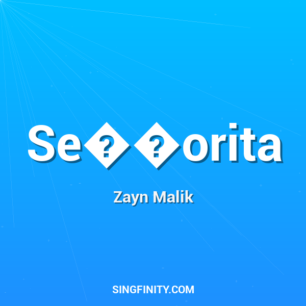 Artwork for Se��orita