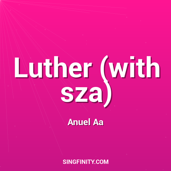 Artwork for Luther (with sza)