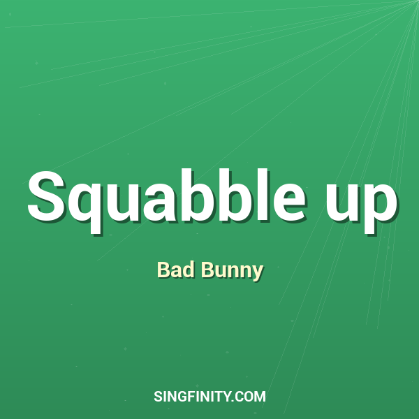 Artwork for Squabble up