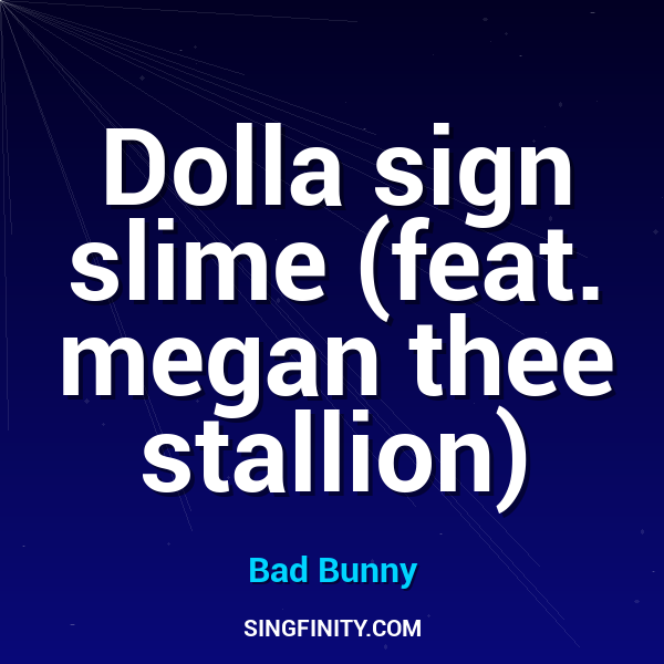 Dolla sign slime (feat. megan thee stallion)