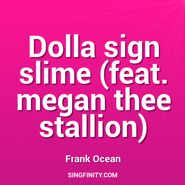 Dolla sign slime (feat. megan thee stallion)