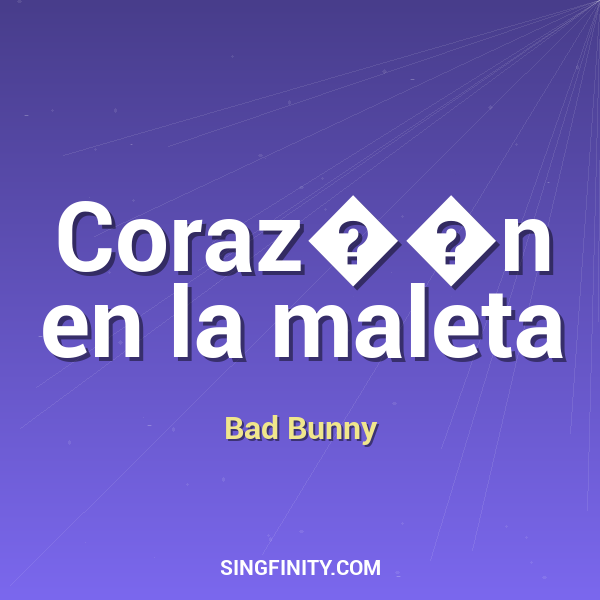 Coraz��n en la maleta