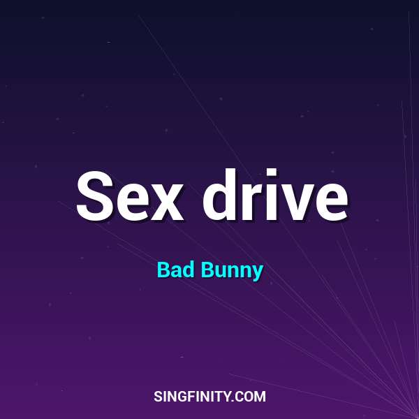 Sex drive