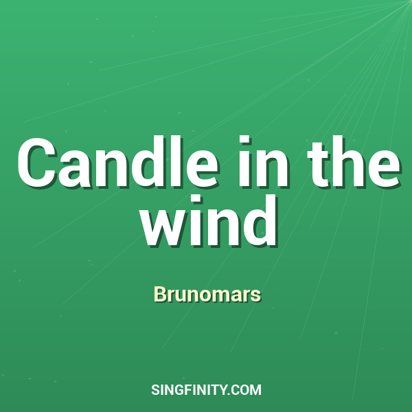Candle in The Wind