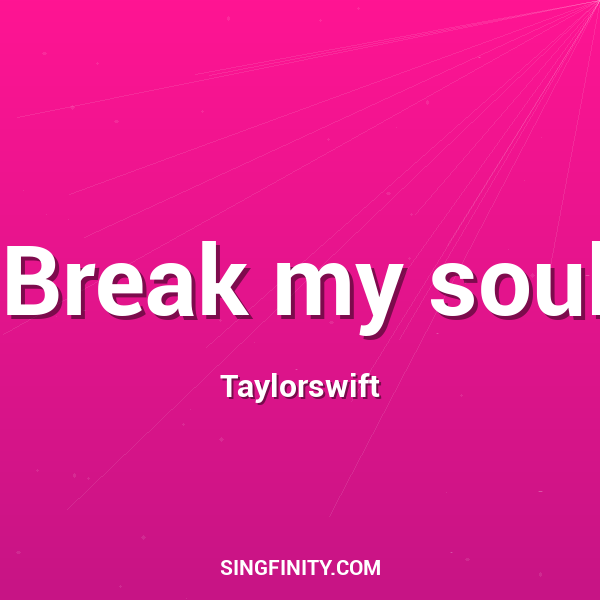 Artwork for Break my soul