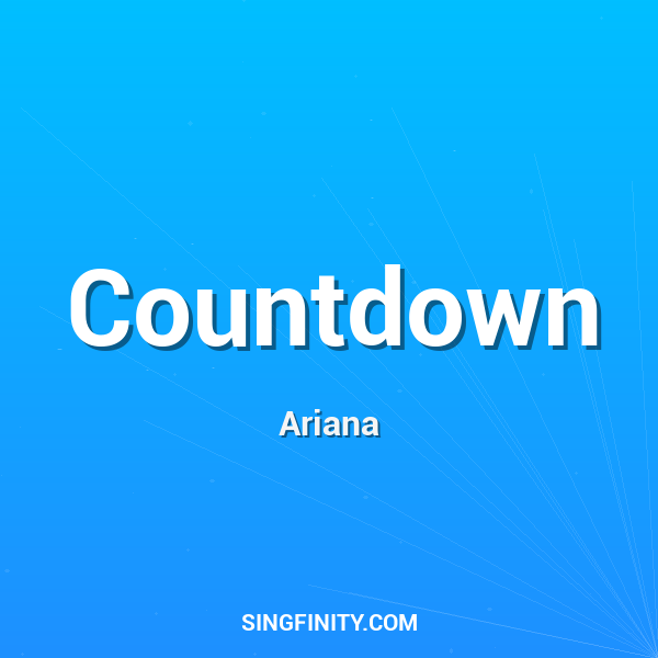 Artwork for Countdown