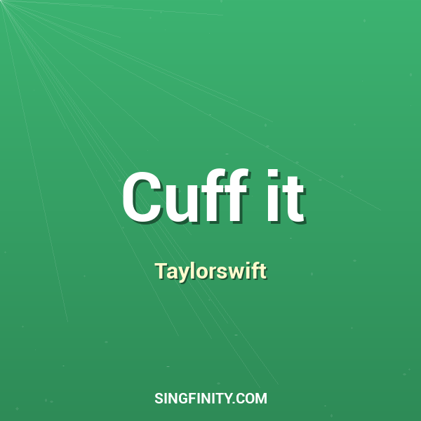 Artwork for Cuff it