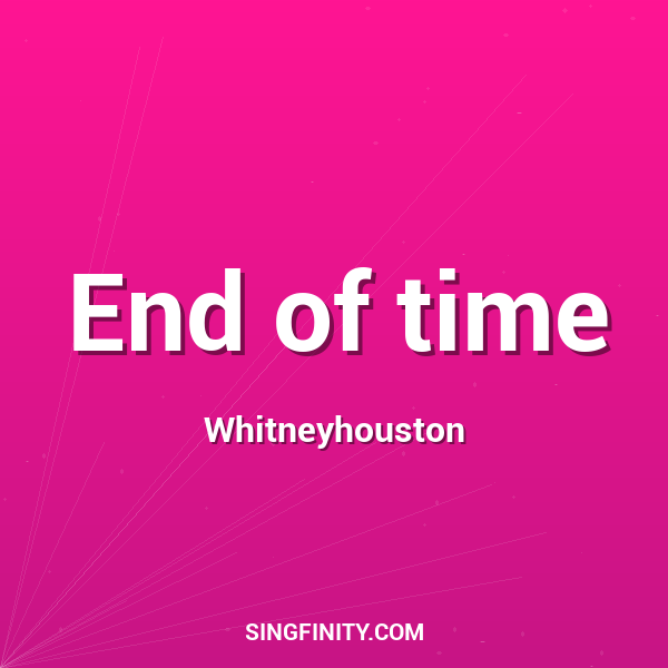 Artwork for End of time