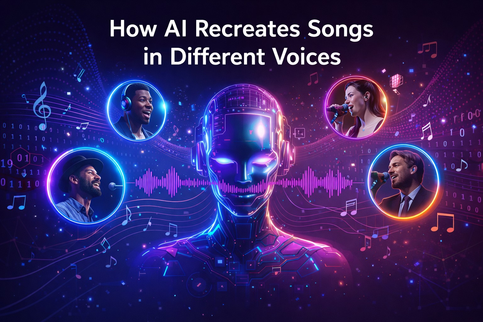 How AI recreates songs
